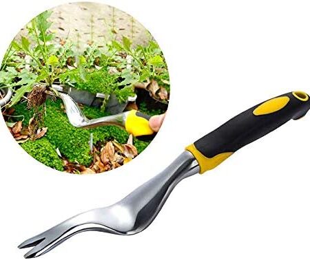Hand Weeder Remover Tool Manual Weed Puller Bend-Proof Weed Puller Digger for Garden Outdoor Planting Flowers to Remove Weeds (1)